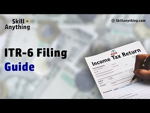 ITR-6 Return Filing for a Pvt Ltd Company - Income Tax Return #itrreturn #taxfiling #itrreturn