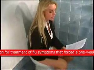 TV Presenter reading news