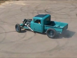 1930 Ford Model A Pickup Hotrod Shreds Tires! | Super Muscle Cars