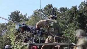 3rd Battalion The Parachute Regiment - Fire Support Group. The Paras were out on Salisbury Plain yesterday conducting a CALFEX, Combined Arms Live Firing Exercise. Filming live firing activity is tricky due to range safety, arcs of fire, movement of troops, aircraft and vehicles, live ammunition, the Salisbury Plain wind and tank tracks. See if you can spot the following items in our video - 1. Grenade Machine Gun 2. Belgium Malinois attack dog 3. Royal Engineer's portable foot bridge 4. Apache 