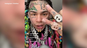 Tekashi 6ix9ine breaks Instagram Live record