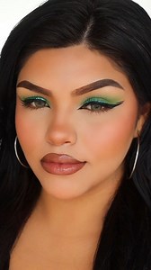 Delineado verde 😱😱 #makeup #eyeliner | Anabella Constanza