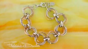 Fall in love with this stunning Frederic Duclos love knot bracelet. ❤️ http://bit.ly/2Po3eOe | Bryan Jewelry