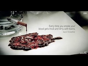 Graphic Anti-Smoking Ad Uses Scare Tactics