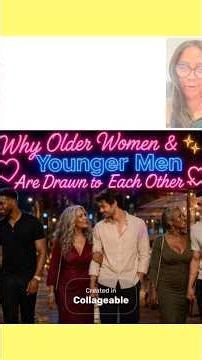 NEW 🎉Why Older Women & Younger Men Fall Into Love Connections 🔥💌