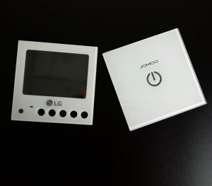 [Hot Item] Acrylic Glass Silk Screen Printing Wall Switch Graphic Overlay Touch Panel