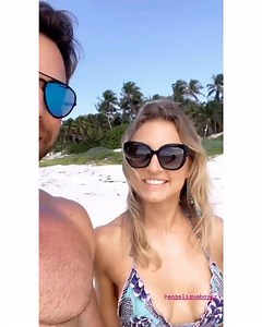 17K views · 1.1K reactions | #IG | Angelique Boyer y Sebastian Rulli disfrutando de un paseo en una hermosa playa  Vía stories Sebastián Rulli. #AngeliqueBoyer #TeamAngeliqueBoyer #Boyerticos | Team Angelique Boyer | Facebook