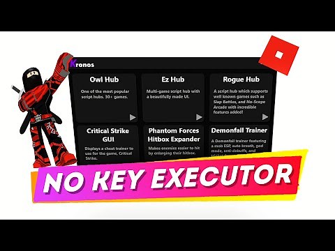 [NEW] OP Roblox Best KeyLess Executor in 2023 | LVL 8 | SCRIPT HUB | Roblox No Key Executor