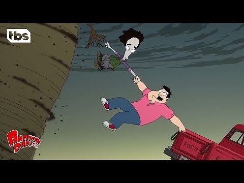 American Dad: Roger and Stan Get Caught In a Tornado (Clip) | TBS
