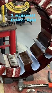 Inserting coils of 1 megawatt stator field #rewinderlife #generatorrewinding #restore #generatorrepair #followers #generator #REWINDER #machine #motorrewinding #electricmotors #fypシ | Winder Trucker