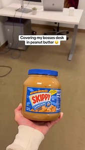 Peanut butter was everywhere 😅 #boss #prank #food | Parker Pannell