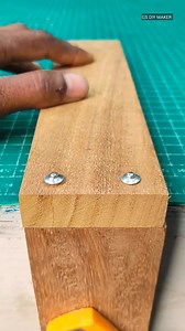 Wood Joining With Pop Rivet #woodworking #joints #handyman #lifehack #crafts #maker #gsdiymaker | GS DIY MAKER