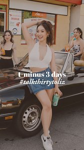T-minus 3 days 3️⃣0️⃣🥳 #sohappyimthirty #talkthirtytoliz #dirtythirty #a7iii #Sony #y2k #90sbaby | Elizabeth Tran