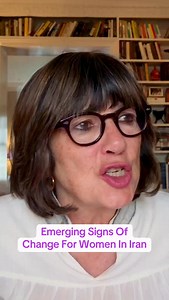 47K views · 1.4K reactions | ‘It’s very important to keep watching closely.’ Before the current protests, Christiane heard from Iranian officials about major cultural shifts, including changing rules on women wearing the hijab Watch Christiane Amanpour Presents: The Ex Files ️ on @globalplayer  #Iran #protest #change | Christiane Amanpour Presents | Facebook