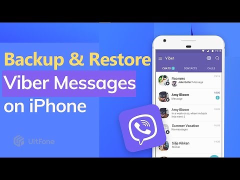 How To Backup and Restore Viber Messages/Photos/Chat History---Viber Backup Restore Messages [2025]
