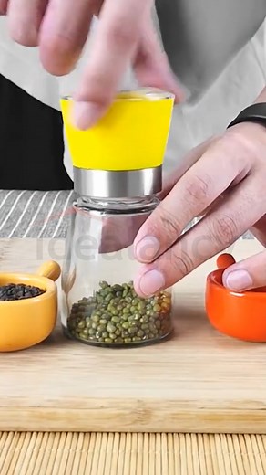 12K views · 75 reactions | Pepper & Spice Grinder Mill To place an order ► https://bit.ly/3PndC8l #SpiceGrinder #PepperMill #KitchenTools #SpiceLover #CookingEssentials #GrindingSpices #KitchenGadgets #CulinaryTools #FoodieFinds #SpiceGrinding #idealancy | Idealancy | Facebook