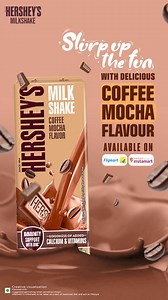 #SlurpUpTheFun​ and sip into summer bliss with the New Hershey's Coffee Mocha Milkshake ☀️ Enjoy 7 irresistible flavors, enriched with 40% more calcium, 5 essential vitamins and immunity-supporting zinc. 💪 Available in the newest Coffee Mocha, Cashew & Butterscotch Ice cream, Strawberry, Chocolate, Vanilla Ice Cream, Almond, & Cookies ‘N’ Crème. #HersheysMilkshake​ #HersheysIndia​ #Summer​ #BeatTheHeat​ #VanillaIcecream​ #CoffeeMocha​ #Chocolate​ #Strawberry​ #Almond​ #CookiesNCreme | Hershey I
