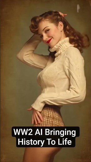 1940's Pin-Up Models #ww2 #pinupart