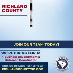 4.1K views | Support the small businesses of Richland County! The County’s Office of Small Business Opportunity seeks a collaborative business development and outreach coordinator to attract small businesses to work with the County, help organizations get certified as Small Local Business Enterprises and serve as a resource for the County’s business community. Learn more and apply at tinyurl.com/nspbma8t. #Hired #WorkForRichlandCounty #RichlandCountySC | Richland County | Facebook