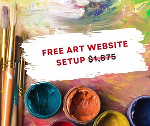 "The only platform with everything you need to sell $1,000,000 of your art. Join artists like Megh Knappenberger and photographer Jonah Allen who have already made it happen." | Art Storefronts