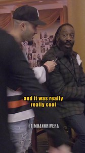 Had the opportunity to ask Booker-T about his favorite match and his experience working with Bad Bunny! | Tim Hann Rivera