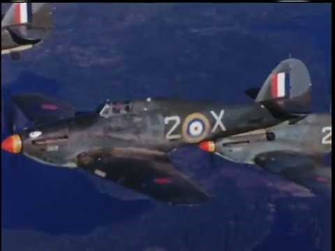 HAWKER HURRICANE during WWII in Colour