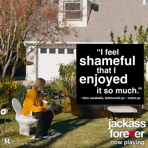there's no shame in our game... well, maybe just a little. #jackassforever | Jackass