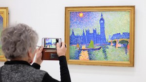 Culture in France - André Derain arrives at Paris' Centre Pompidou