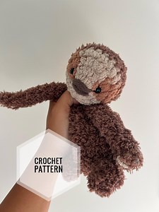 Branch the Sloth Snuggler Crochet Pattern English PDF - Etsy