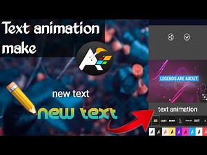 Legend - Intro Maker : Animated Text Maker for Android APK