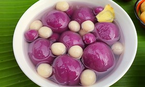 Công thức làm chè khoai lang tím dẻo mềm, ngọt thanh