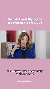 5 comments | HBCUs play a huge role in educating North Carolina students, and during a recent appearance on the “All the Smoke” podcast, Kamala Harris underscored that she was committed to supporting these institutions if she is elected president in November. | Cardinal & Pine | Facebook