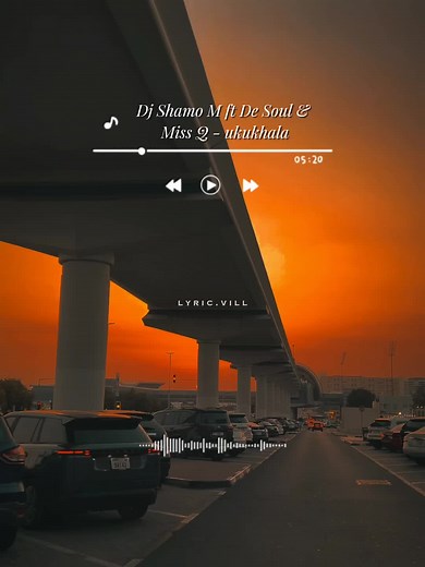 Ukukhala — Dj Shamo M ft De Soul & Miss Q (Amapiano Lyric)