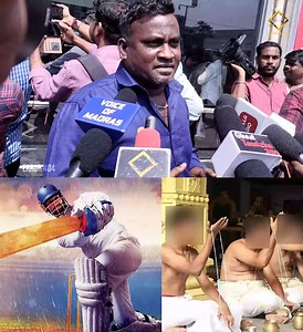 25K views · 432 reactions | "கழுத்துல தடவி பாத்து பூ நூல் இருக்கா?.." "தமிழ்நாட்டுல இருந்து யாரும் கிரிக்கெட் உள்ள போக முடியாது !" | Error 404 Tamil | Facebook