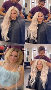 غيري مودك وتعالي اعملي صبغه وتركيب شعر بصبغات منيير العالميه للشعر ورجعي اناقته وجمالوا من تاني❤️❤️❤️❤️❤️❤️❤️👌❤️❤️❤️❤️ #hair #haircut #hairstyle #haireducation #haircolor #makeup #makeuptutorial #makeupartist #zagazig #zagazig_university #Zagazig_University | Dede Palace- Sameh Salah Salon