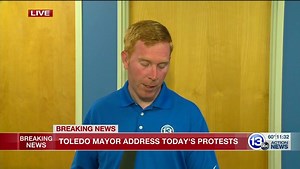 15K views · 52 reactions | After downtown Toledo erupted in violent protests Saturday night, Toledo Mayor Wade Kapszukiewicz held a late night press conference to address the events. READ MORE >> https://bit.ly/2MdH8Mm | 13abc | Facebook