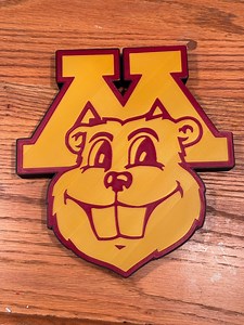 Custom 3D Printed College Logo Sign - Etsy