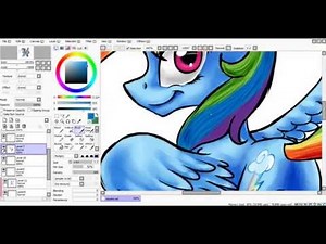 [SpeedPaint] Rainbow Dash