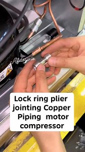 231K views · 1.1K reactions | Lock ring plier #fbllifestyle #everyone #refrigerationtech #brazing #hvactech | Alfe Logente | Facebook