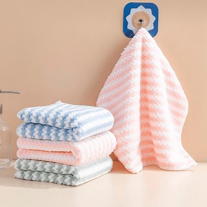 [Hot Item] Microfiber Pack Kitchen Coral Fleece Dish Cloths for Washing Dishes