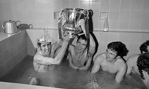 Footballers celebrating in communal baths: a Knowledge special