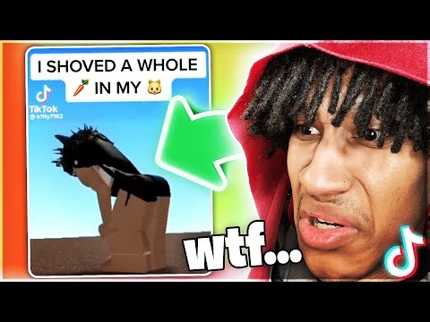 These NASTY Cringe Roblox TikToks Made Me Sick...
