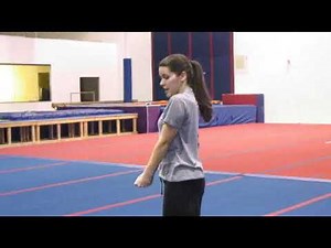 How to Do a Low Touchdown in Cheerleading