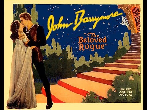 John Barrymore in "The Beloved Rogue" (1927)