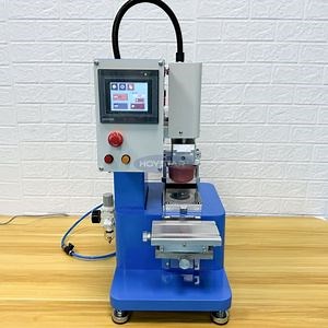 [Hot Item] Tennis Ball Pad Printer with Ink Cup USB Pad Printing Machine for Garment Tagless T-Shirt Neck Label Tampography Automatic