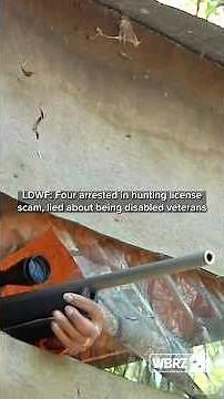 LDWF: Four arrested in hunting license scam, lied about being disabled veterans