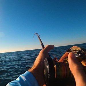 Caught this out of a simple paddle kayak! CRAZY FUN! | Coastal WorldWide