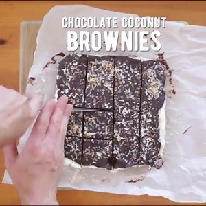 Chocolate Coconut Brownies! | Chop Secrets