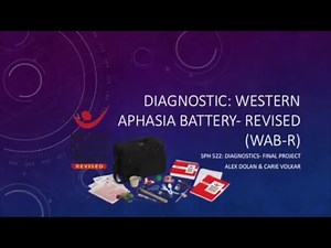 Western Aphasia Battery-Revised