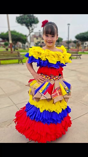 Bello traje típico para mi princesa